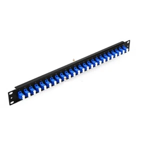 1HE 19'' LWL Adapter Panel, 24 Port OS2 Single Mode, 24 x LC UPC Duplex-98543 - Bild 1 von 1