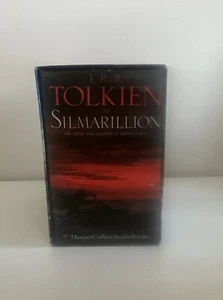 J.R.R. Tolkien The Silmarillion Cassette Tapes Boxed HCA 569 Audio Books - Picture 1 of 6