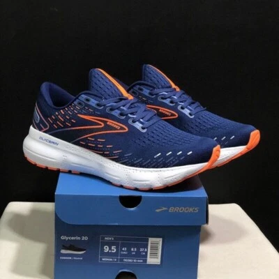 Nuevas Tenis Brooks Glycerin 20 Unisex - Zapatos para Correr en Carretera Amortiguación Superior Foto 1 de 4