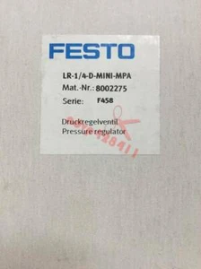 1 pcs New IN Box FESTO LR-1/4-D-MINI-MPA 8002275 pressure reducing valve - Picture 1 of 1