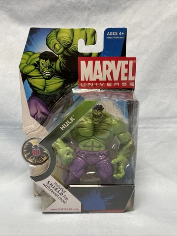 Marvel Universe HULK Action Figure Series 1 3.75" Series S.H.I.E.L.D. NEW READ Cover