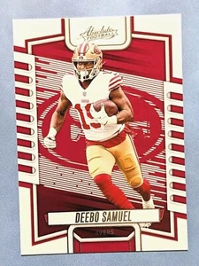 DEEBO SAMUEL ๐ 2023 Panini Absolute San Francisco 49ers #68๐ฅ - Picture 1 of 2