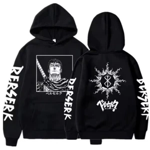 New Berserk Guts Manga Anime Hoodie Male&Female Pullover *READ DESCRIPTION* - Picture 1 of 1