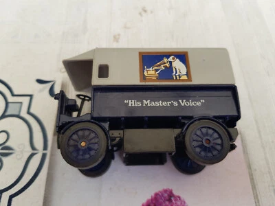 Matchbox Models of Yesteryear: Y-29 1919 Walker blau "His Master's Voice" - Bild 1 von 3