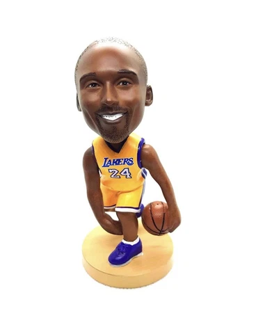 NIB Kobe Bryant Los Angeles Lakers 5” Bobblehead Cover