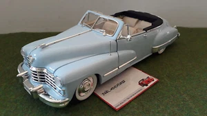 CADILLAC SERIES 62 bleue 1947 cabriolet ouvert open 1/18 ANSON voiture miniature - Picture 1 of 7