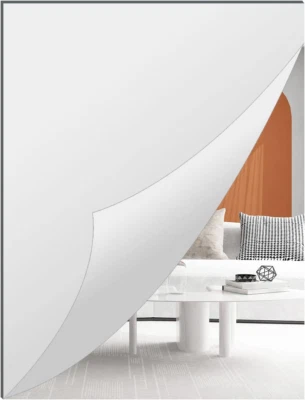 Hoja de espejo acrílico A2 para pared, azulejos de espejo rectangulares grandes de 16,5" X 23,2" F Foto 1 de 4