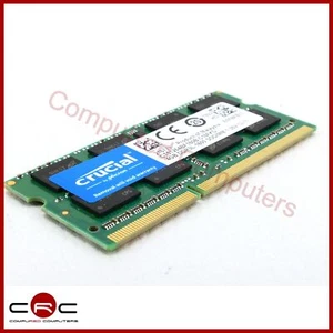 Crucial RAM memory 4GB DDR3L - 12800S - 1600MHz Sodimm CT51264BF160B.C16FKD - Picture 1 of 3