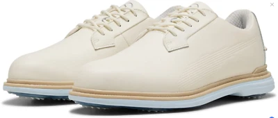 PUMA  Royale Golf Shoes  WARM WHITE-ICY BLUE - Image 1 of 4