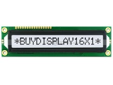 5V Wide Angle 16x1 LCD Big Character Module Display w/Tutorial,HD44780,Backlight