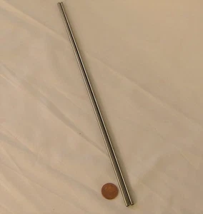 2 Stück 304 Edelstahl Rohr Rohrlänge 12" Außendurchmesser 2mm Neu - Bild 1 von 2