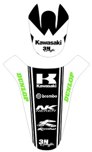 UFO RESTYLE Front and Rear Fender Graphics for 1998-2013 Kawasaki KX85 KX 100 - Picture 1 of 1