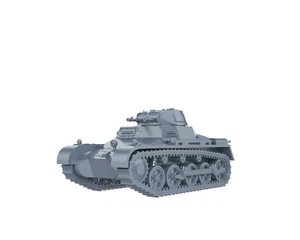 INTERWAR GERMAN - PANZER I Ausf A - 1/56 1/72 1/87 1/100 3D PRINTED - Picture 1 of 5