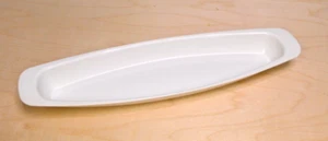 George Foreman Grill 12 1/2" weiß Abtropfschale Fettfänger - Bild 1 von 3