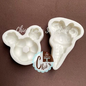 Minnie Ice Cream & Donut Silicone Molds - Picture 1 of 7