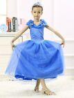 Cinderella Princess Butterfly Party Dress kids Costume Dress for girls 2-10 Y
