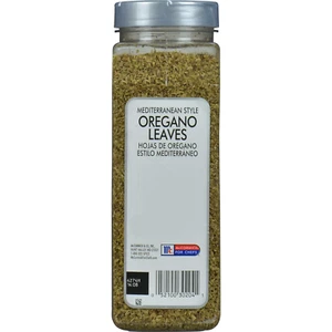 Mediterranean Style Oregano Leaves, 5 Oz - One 5 Ounce Container of Dried Ore... - Picture 1 of 12