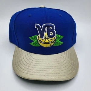 New Era 59Fifty Vero Beach Dodgers Fitted Hat Size 7 1/8 Gold Brim RARE - Picture 1 of 5