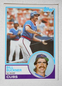 1983 Bill Buckner #250 Topps Cubs - Picture 1 of 2