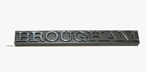 Genuine Ford "Brougham" Emblem NOS E34Y-16098-B - Picture 1 of 2