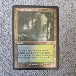 MTG - Verdant Catacombs - Retro Etched Foil Modern Horizons 2 - Picture 1 of 1