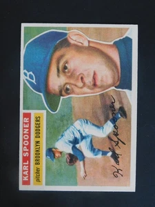 1956 Topps Baseball Card #83 Karl Spooner (NM) - Picture 1 of 2