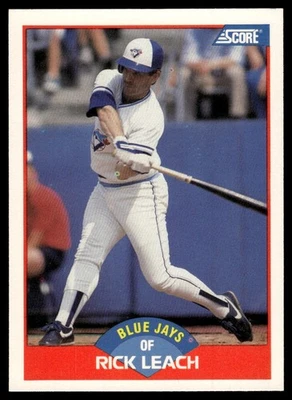 1989 Score #540 Rick Leach - Image 1 of 2
