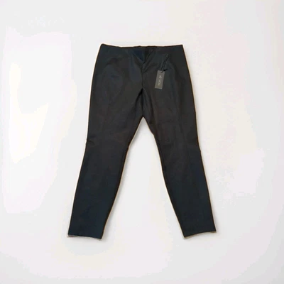 Rachel Zoe Career Office Pants Womens XL Black Front Seam Stretch Pull On - Image 1 of 4