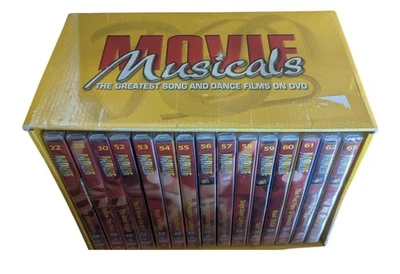 Movie Musicals DVD Deagostini Collection Box Set 15 Discs New & Sealed - Image 1 of 4
