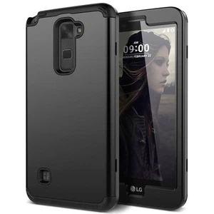 for LG Stylus 2 Case, Heavy Duty Drop Protection Case Shockproof Silicone Bum... - Picture 1 of 6