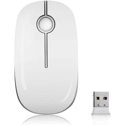 Wireless Mouse Gaming for Laptop USB LED Desktop PC Computers TV Box Chromebook - Image 1 of 4