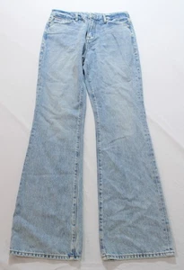 FRAME Women's Le Super High Mini Bootcut Jeans BE5 Rossum 1 Year Size 28 - Picture 1 of 4