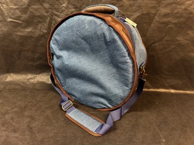 Bolsa de batería Barton Drum Co premium, 14" x 6,5", Oxford azul/marrón Foto 1 de 4