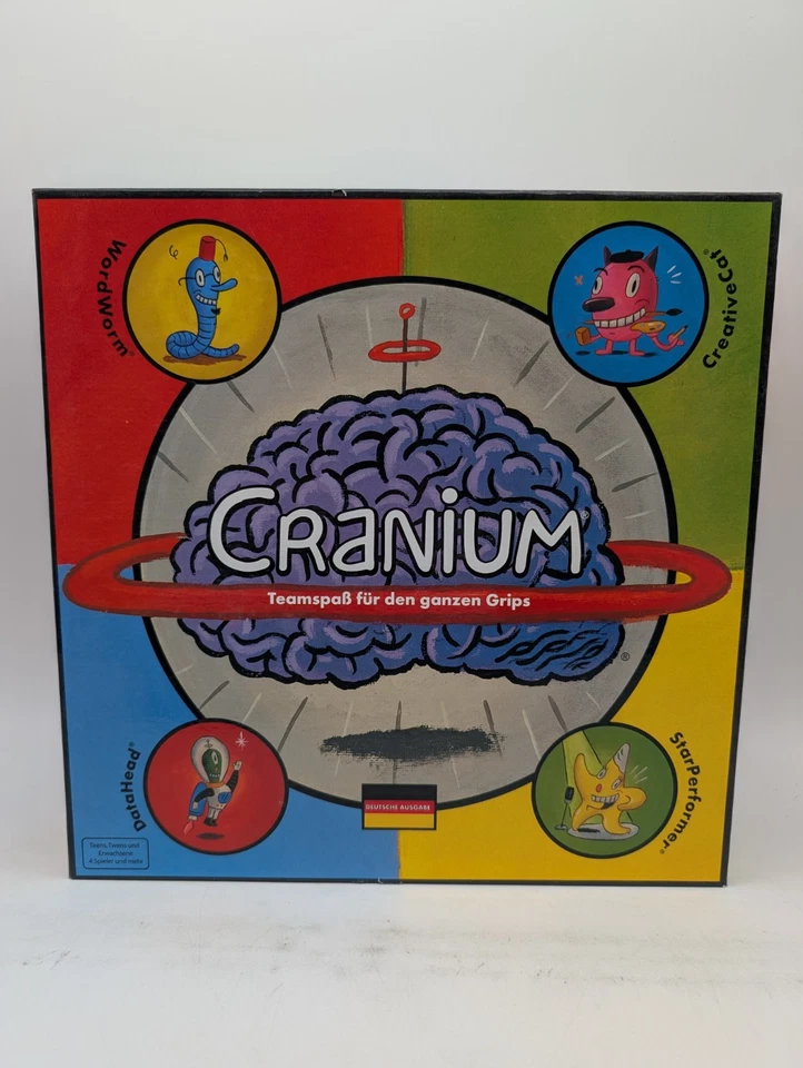 Cranium Hasbro Brettspiel Gesellschaftsspiel Neue Knete Familienspiel  - Bild 1 von 4