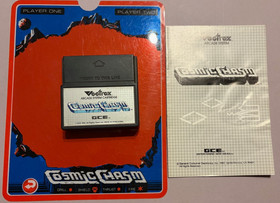 Vectrex Hyperchase Cartridge, Overlay, Sleave & Manual GCE Milton Bradley 1982