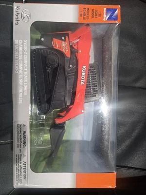 New-Ray  Kubota SVL90-2  1/18° Scale Model Compact Track Loader Collectible Toy - Image 1 of 4