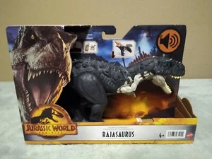 RAJASAURUS Jurassic World Park Dominion NEW action figure roar strikers BLUE - Picture 1 of 15