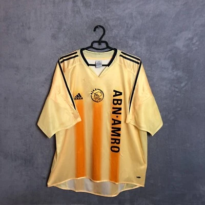 Camiseta de fútbol visitante Ajax 2004 - 2005 Adidas poliéster hombre talla XL Foto 1 de 4