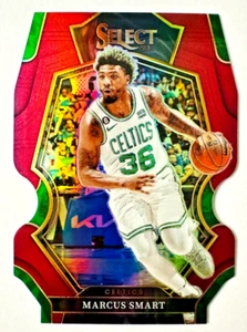 2022-23 Panini Select Marcus Smart Die Cut RED Prizm Card SP #/175 Celtics Star! - Bild 1 von 3