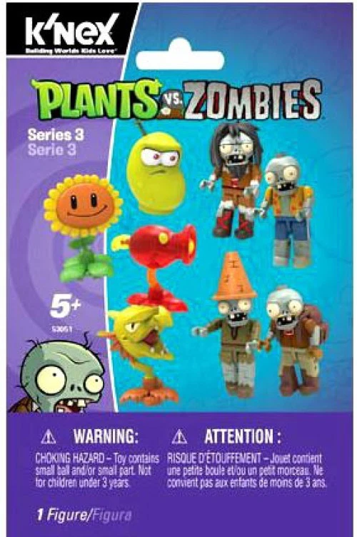 K'NEX Plants vs. Zombies Series 3 Mystery Pack #53051 - Image 1 of 1