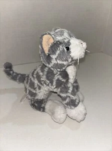 Gato de peluche MARY MEYER gris claro manchado gatito atigrado - Imagen 1 de 5