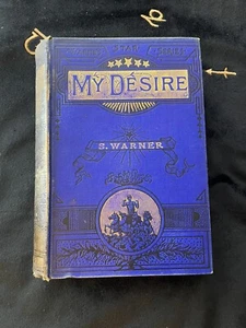 My Desire By Susan Warner 1894 Hardcover - Picture 1 of 17