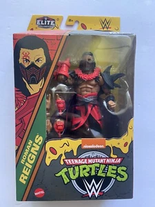 WWE TMNT ROMAN REIGNS Teenage Mutant Ninja Turtles Figure Mattel Elite Series - Picture 1 of 6