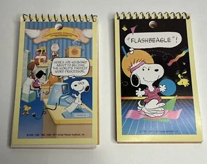 Vintage Plymouth Peanuts “FlashBeagle” & Word Processor Memo Pad Paper Notepad - Picture 1 of 11