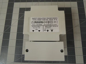 Mini transformador aislante de seguridad Noratel LF84B-11020-GS 150VA 110V a 20V - Imagen 1 de 11