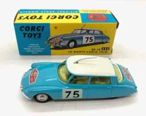 323 Réédition Citroen DS 19 Monte Carlo 1965 #75 au 1/47 CORGI COCCD54321021 - Imagen 1 de 5