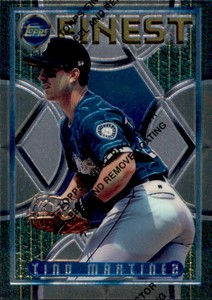 1995 Topps Finest #51 TINO MARTINEZ Mariners