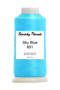 Sky Blue Wooly Nylon Thread - Picture 1 of 1