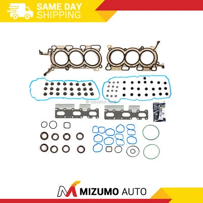 Juego de juntas de culata aptas para 07-10 Ford Edge Lincoln MKZ Mazda CX-9 V6 DOHC 3,5 L VIN C T Foto 1 de 4