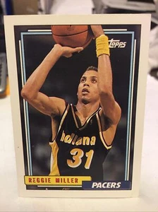 1992-93 Topps Basketball # 193 Reggie Miller - Picture 1 of 3